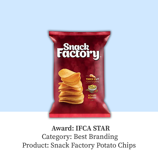 Snack Factory Potato — IIP Award 2019