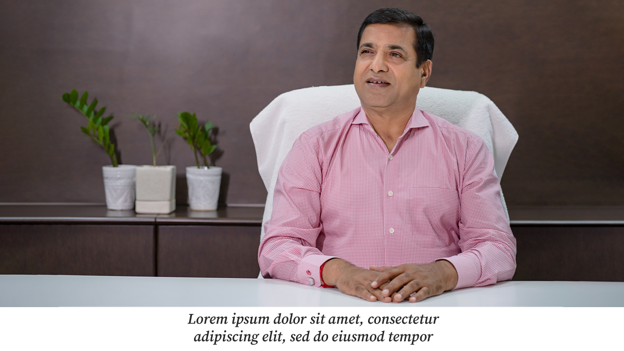 Mr. Shripal Raj Lodha — Chairman & Managing Director, UMA Group